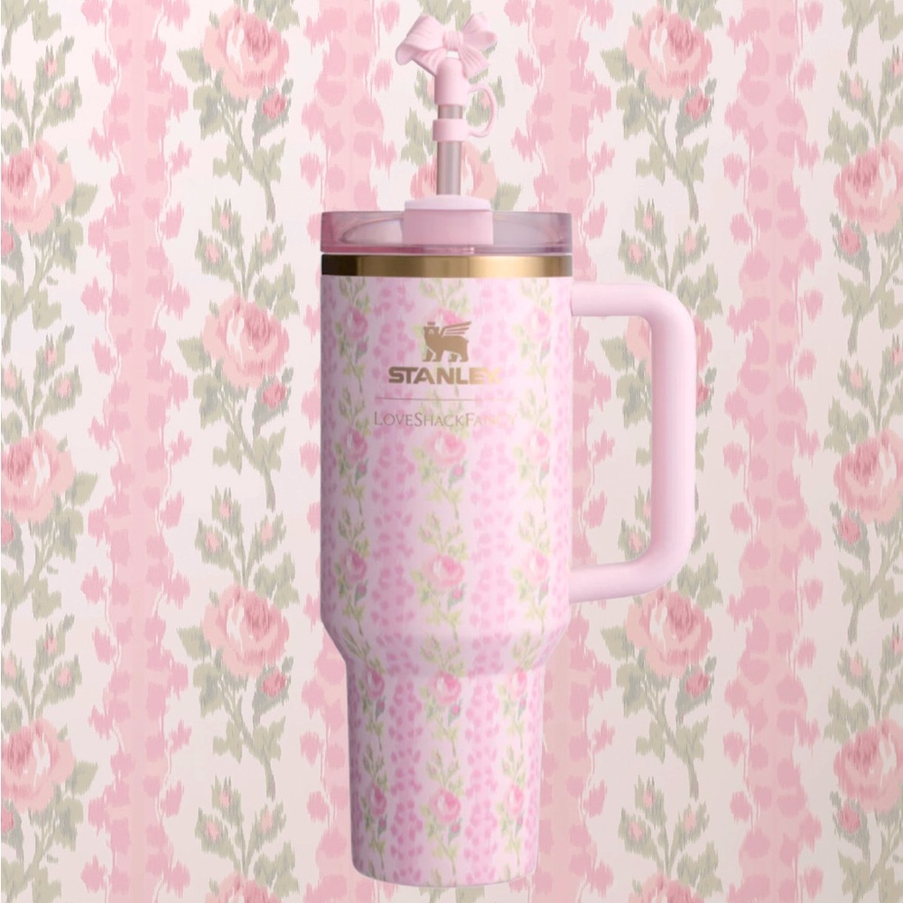 🌸 Stanley x LoveShackFancy 40 Oz Quencher - Blooming Heirloom 🌸